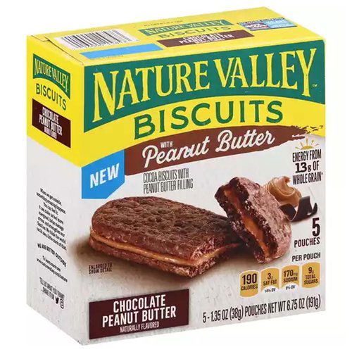 Nature Valley Biscuits, Chocolate Peanut Butter