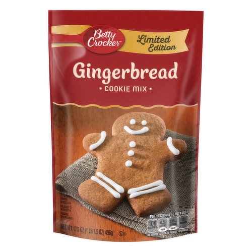 Betty Crocker Gingerbread Cookie Mix, 17.5 Oz