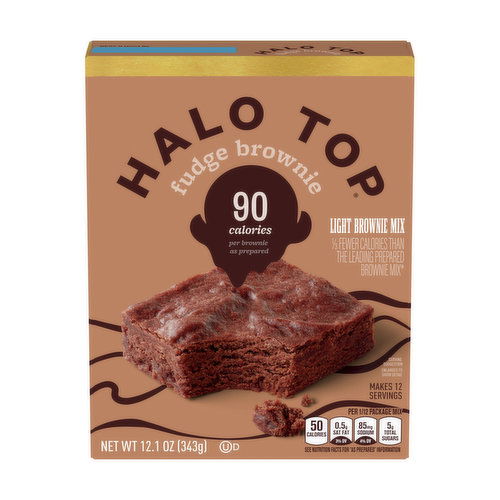 Halo Top Fudge Light Brownie Mix