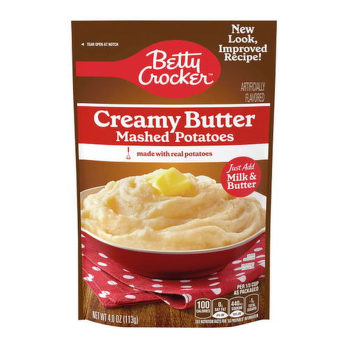 Betty Crocker Creamy Butter Mashed Potatoes