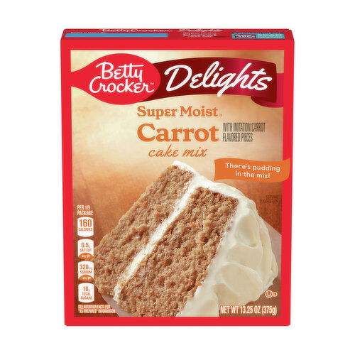 Betty Crocker Delights Super Moist Carrot Cake Mix