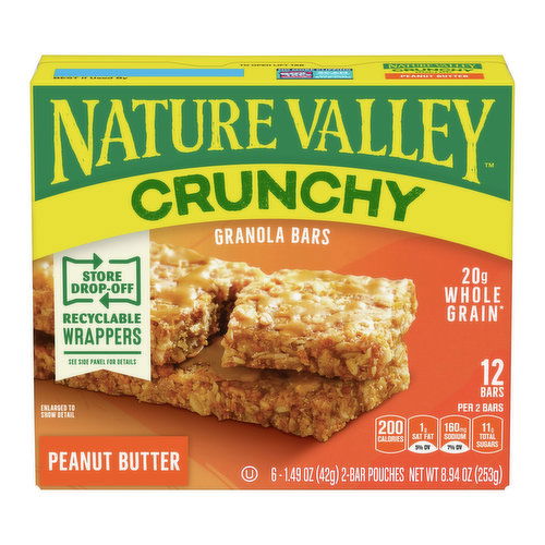 Nature Valley Granola Bars, Peanut Butter