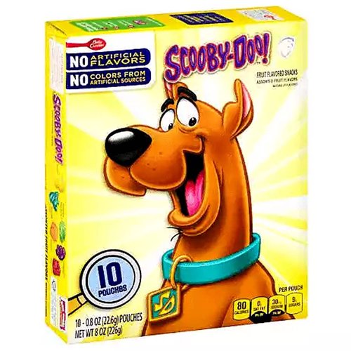 Scooby Doo Fruit Snack Packs (10 Count)