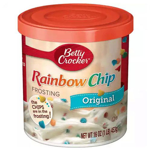 Betty Crocker Frosting, Rainbow Chip