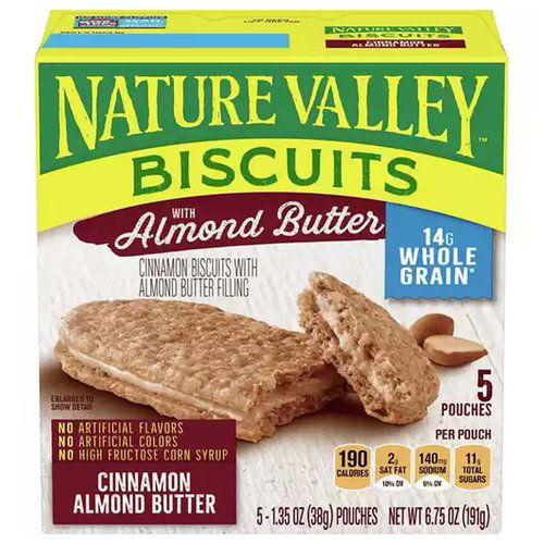 Nature Valley Biscuits, Almond Butter