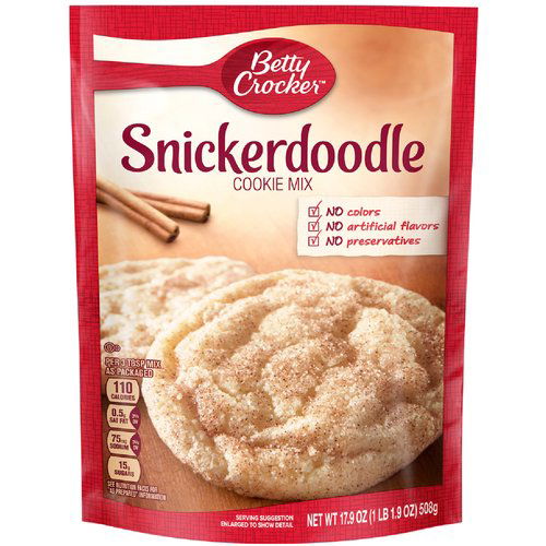 Betty Crocker Pouch Mix Snickerdoodle Cookie