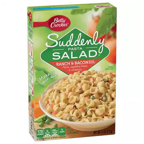 Betty Crocker Suddenly Pasta Salad, Ranch & Bacon