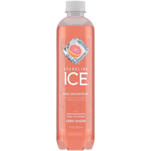 Sparkling Ice Beverage, Pink Grapefruit