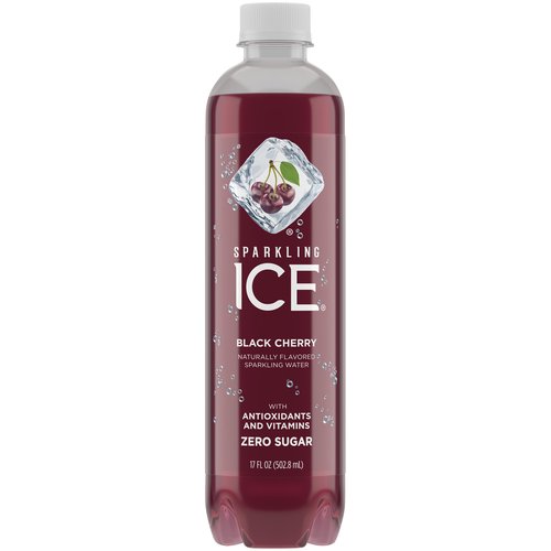 Sparkling Ice Beverage, Black Cherry