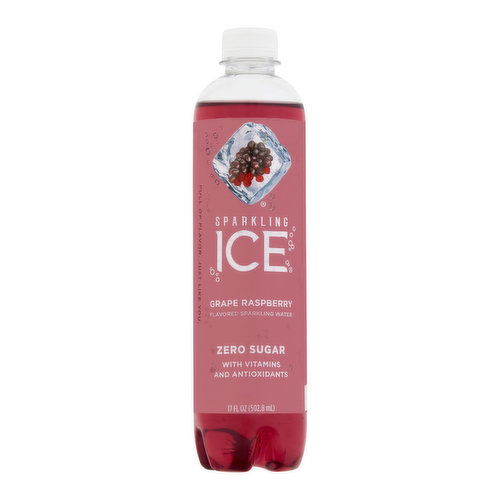 Sparkling Ice Grape Raspberry Flavored Sparkling Water