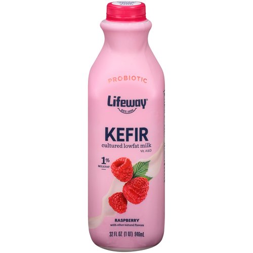 Lifeway Raspberry Kefir, 1% 