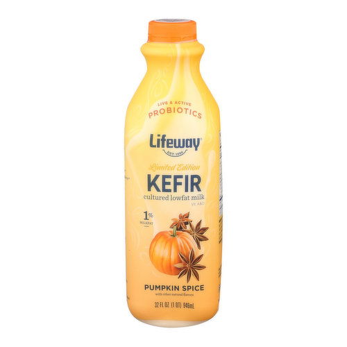 Lifeway Pumpkin Spice Kefir Limited Edition