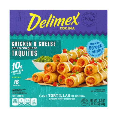 Delimex Flour Chicken Taquitos