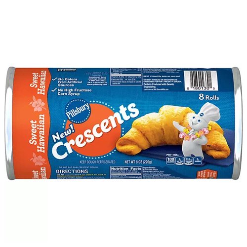 Pillsbury Sweet Hawaiian Crescents 