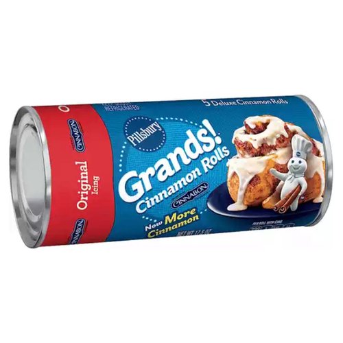 Pillsbury Grands! Cinnamon Rolls, Cinnabon with Icing