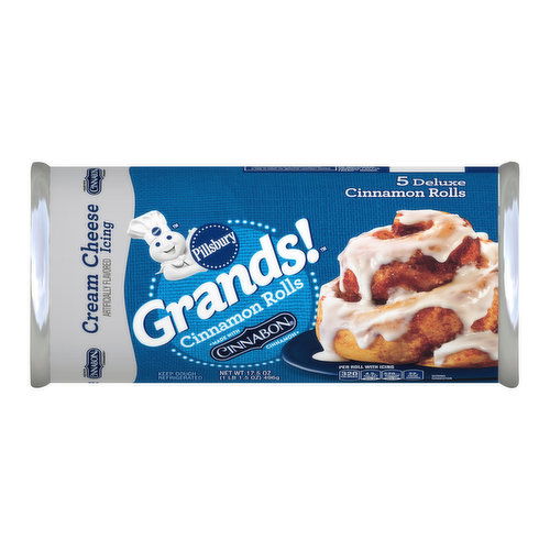 Pillsbury Grands! Cream Cheese Icing Cinnamon Rolls