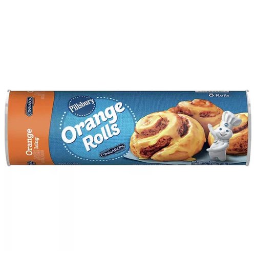 Pillsbury Orange Sweet Rolls with Icing