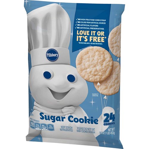 Pillsbury Ready To Bake Sugar Cookie Dough