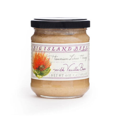 Big Island Bees Lehua Honey with Vanilla Bean