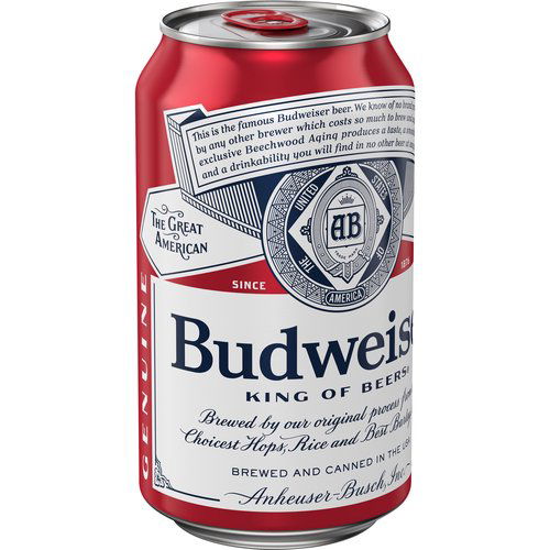 Budweiser Beer, Cans (Pack of 6)