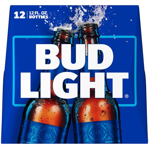 Bud Light Beer, Bottles (Pack of 12)