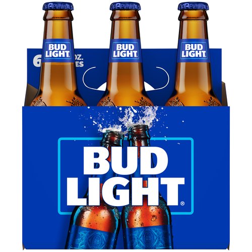 Bud Light Beer, Bottles (6-pack)