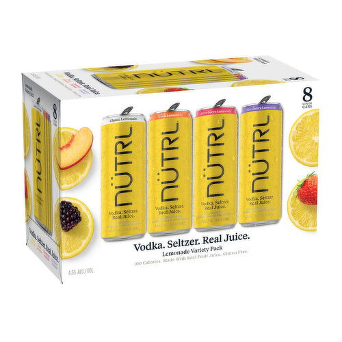 Nutrl Lemonade Variety (8-pack)