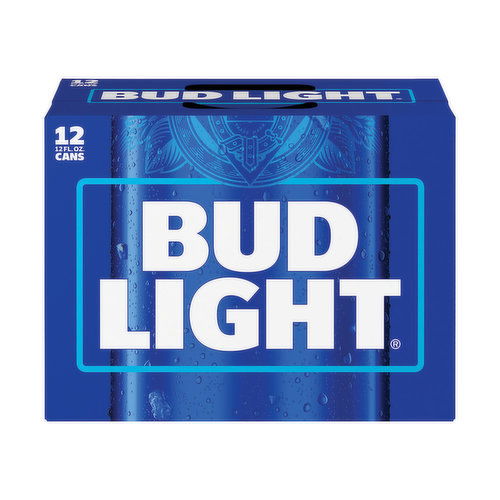 Bud Light Beer, Cans (Pack of 12)