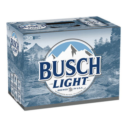 Busch Light Cans (30-pack)