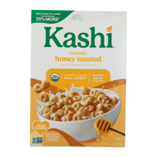 Kashi Organic Honey Toasted Cereal