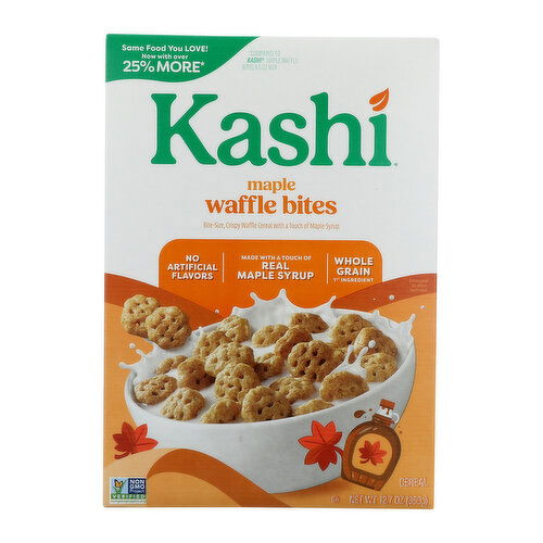 Kashi Maple Waffle Bites Cereal