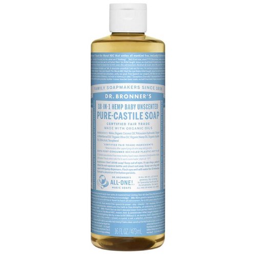 Dr. Bronner's Liquid Soap, Pure-Castile Baby Unscented