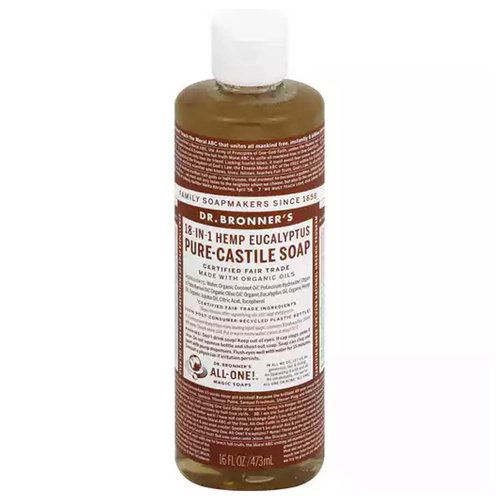 Dr. Bronner's Liquid Soap, Eucalyptus