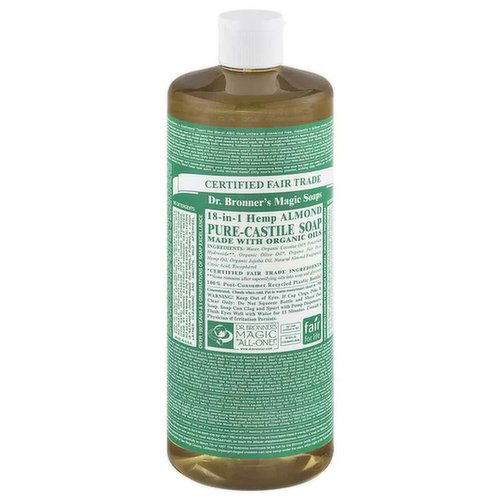 Dr. Bronner's Liquid Soap, Pure-Castile Almond