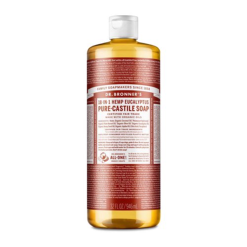 Dr. Bronner's Liquid Soap, Eucalyptus