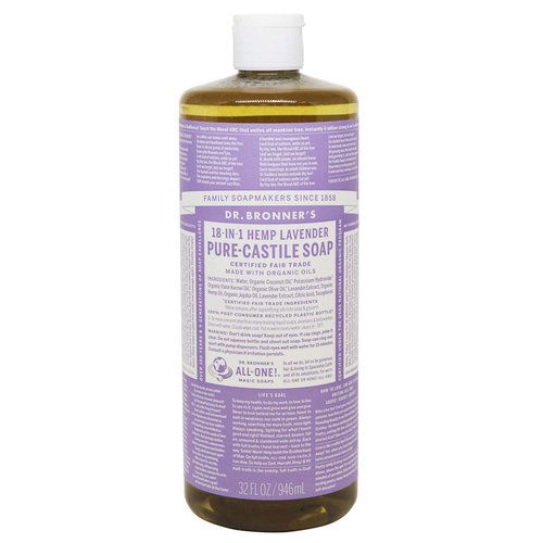 Dr. Bronner's Liquid Soap, Pure-Castile Lavender