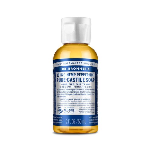 Dr. Bronner's Liquid Soap, Pure-Castile Peppermint