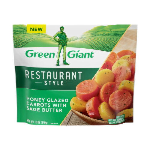 Green Giant Restaurant Style- Honey Glazed Carrots With Sage Butter