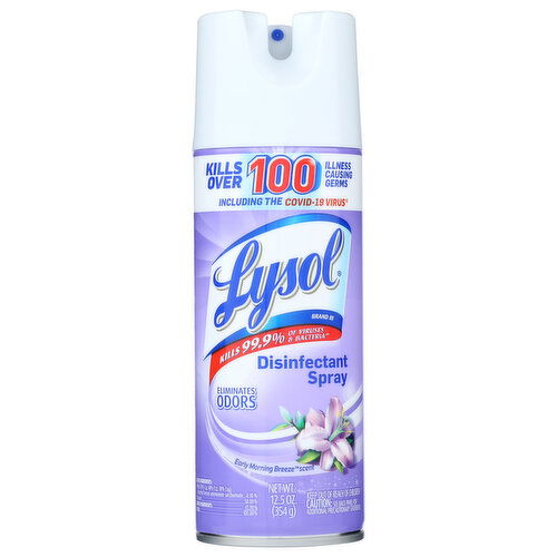 Lysol Disinfectant Spray, Early Morning Breeze Scent