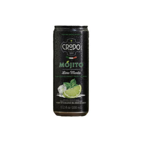 Crodo Sparkling Non-Alcoholic Lime Mojito (Single)