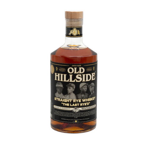 Old Hillside The Last Rye'd Rye Whiskey