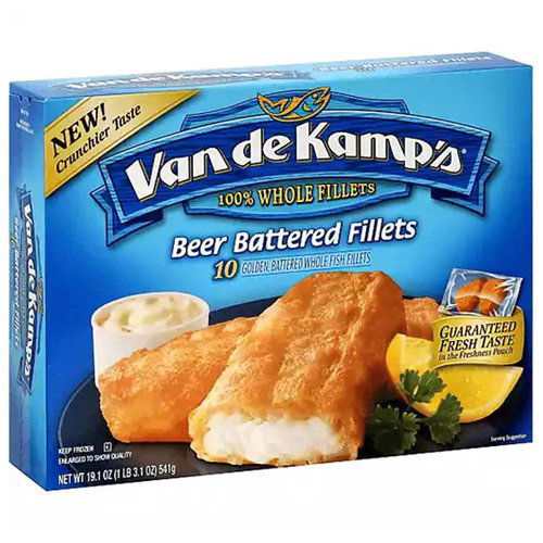 Vandekamp Breaded Batter Fillet