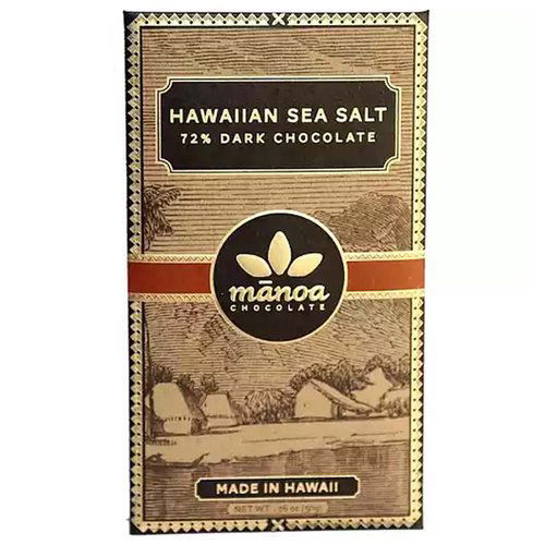 Manoa Hawaiian Dark Chocolate Bar