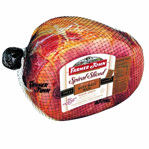 Farmer John Half Ham, Smoked Butt, Frozen