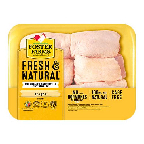 Foster Farms Antibiotic Free Chicken Thighs