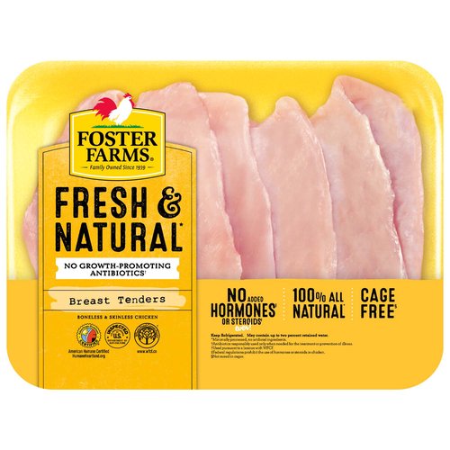 Foster Farms Antibiotic Free Breast Tender