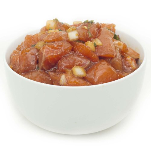 Salmon Poke, Wasabi