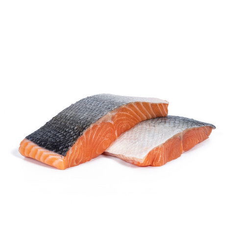 Coho Salmon Fillet, Skin On