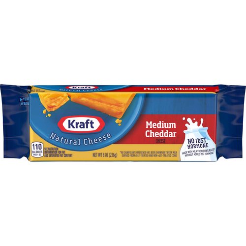 Kraft Medium Cheddar Cheese