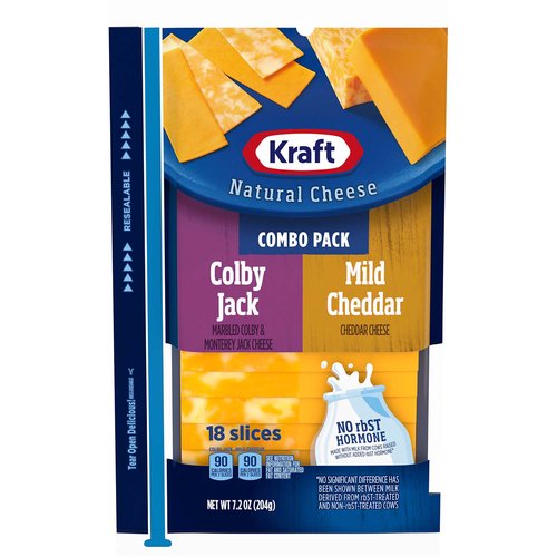 Kraft Combo Sliced Cheese